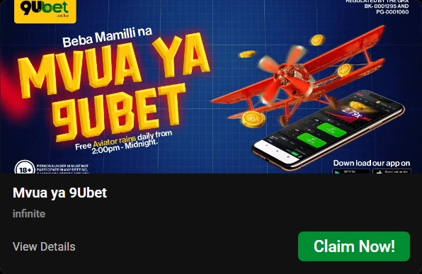 bonus-6 Mvua ya 9uBet Aviator aeroplane and phone