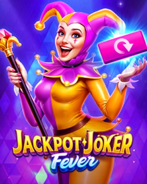 Jackpot Joker Fever jester woman with staff