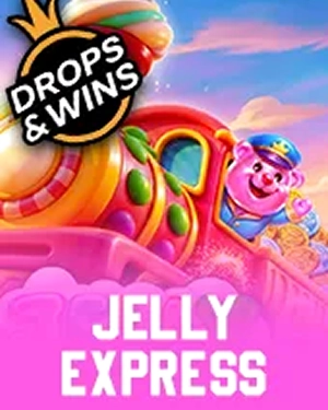 slot-8 Jelly Express pink pig on candy train